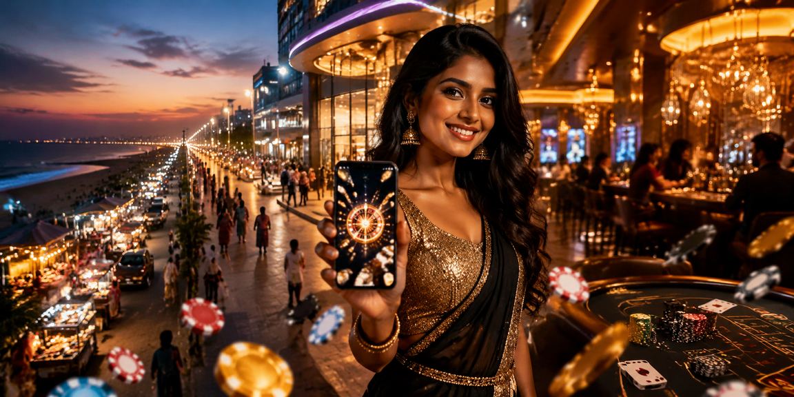 Mobile casino app featuring Teen Patti gameplay in Chennai