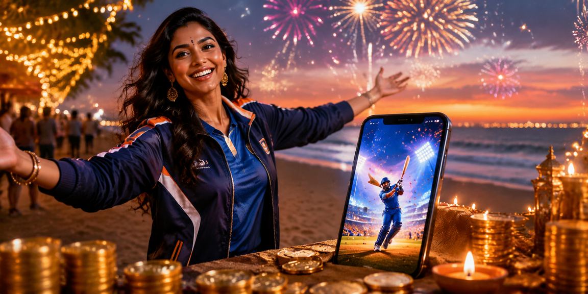 Festive digital payment on mobile in Chennai during cricket season